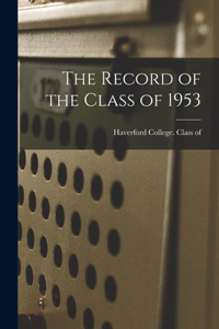 The Record of the Class of 1953