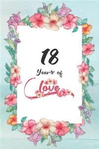 18th Anniversary Journal