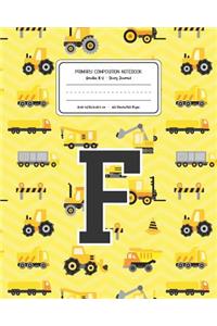Primary Composition Notebook Grades K-2 Story Journal F