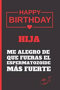 Hija, Me Alegro de Que Fuera El Espermatozoide Más Fuerte