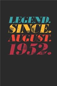 Legend Since August 1952