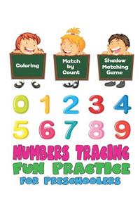 Numbers Tracing Fun Practice for Preschoolers