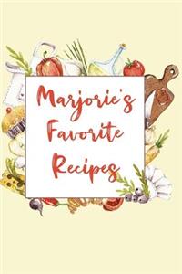 Marjorie's Favorite Recipes