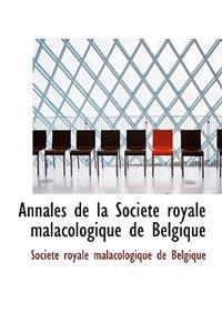 Annales de La Soci T Royale Malacologique de Belgique