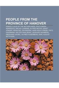 People from the Province of Hanover