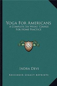 Yoga For Americans