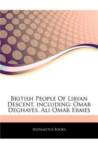 Articles on British People of Libyan Descent, Including