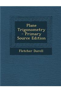 Plane Trigonometry