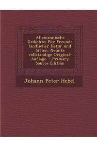 Allemannische Gedichte