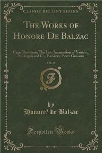 The Works of Honoré de Balzac, Vol. 10