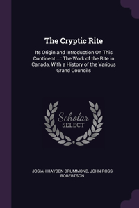 Cryptic Rite