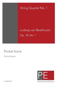 Beethoven String Quartet No. 1: Pocket Score