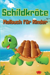Schildkröte Malbuch für Kinder