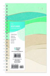 Seaside Manor Large Print 2019 Desk Planner