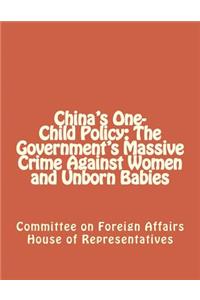China's One-Child Policy