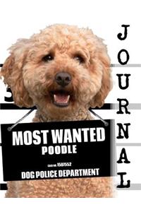 Most Wanted Poodle Journal