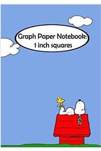Graph Paper Notebook - 1 Inch Squares - Trees: Graph Paper, 1 Inch Squares