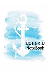 Dot Grid Notebook: Anchor