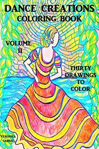 Dance Creations Coloring Book