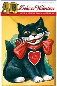 Smiling Cat Deluxe Valentine