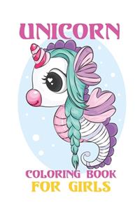 Unicorn Coloring Book For Girls