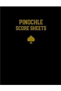 Pinochle Score Sheets
