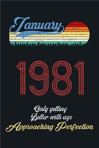 January 1981 Only Getting Better With Age, Approaching Perfection