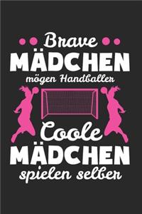 Brave Mädchen Mögen Handballer Coole Mädchen Spielen Selber