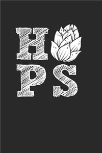 Hops Notebook - Craft Beer Lover Journal Planner