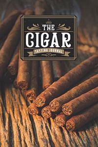 Cigar Smoking Tobacco Tasting Sampling Journal Notebook Log Book Diary - Sunset
