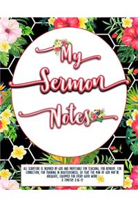 My Sermon Notes