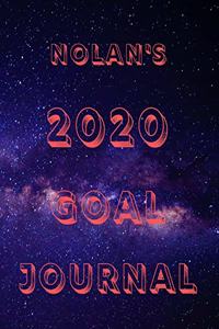 Nolan's 2020 Goal Book