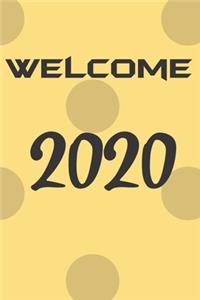 WELCOME 2020 Notebook Journal