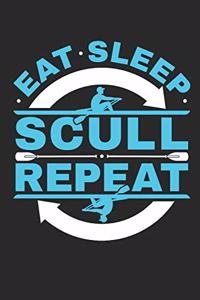 Eat Sleep Scull Repeat