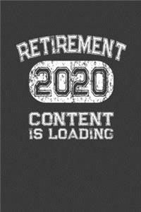 Retirement 2020 Content is Loading