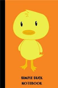 simple duck notebook