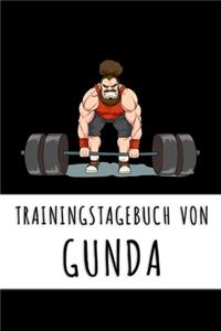 Trainingstagebuch von Gunda