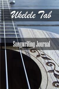 Ukelele Tab Notebook