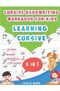 Cursive Handwriting Workbook for Kids