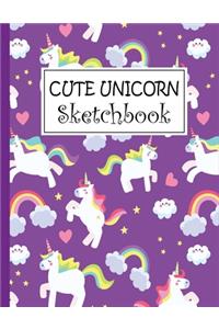 Cute Unicorn Sketchbook