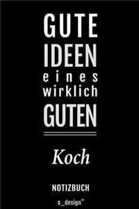 Notizbuch für Köche / Koch / Köchin: Originelle Geschenk-Idee [120 Seiten liniertes blanko Papier]