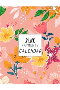 Bill Payments Calendar