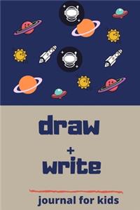 draw+write journal for kids