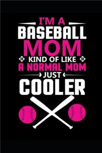 2020 Daily Planner Sports Theme Baseball Mom 388 Pages