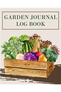 Garden Journal Log Book
