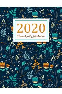 2020 Planner Weekly And Monthly