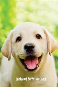 Labrador Puppy Notebook
