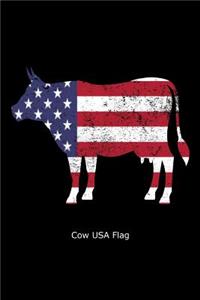 Cow USA Flag