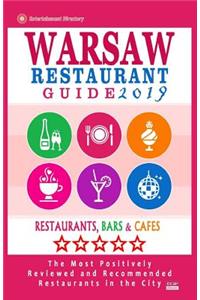 Warsaw Restaurant Guide 2019