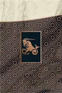 Monogram Capricorn Notebook